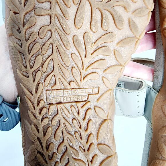 Merrell Gray Memory Foam Slip On Double Strap Women's Sandals Size 11 - Picture 12 of 12